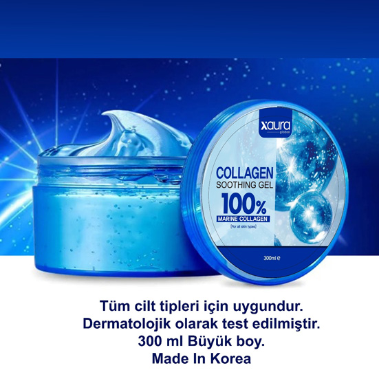 X-Aura-Beauty-Collagen-Soothing-Gel X Aura Beauty Collagen Soothing Gel - Görsel 1